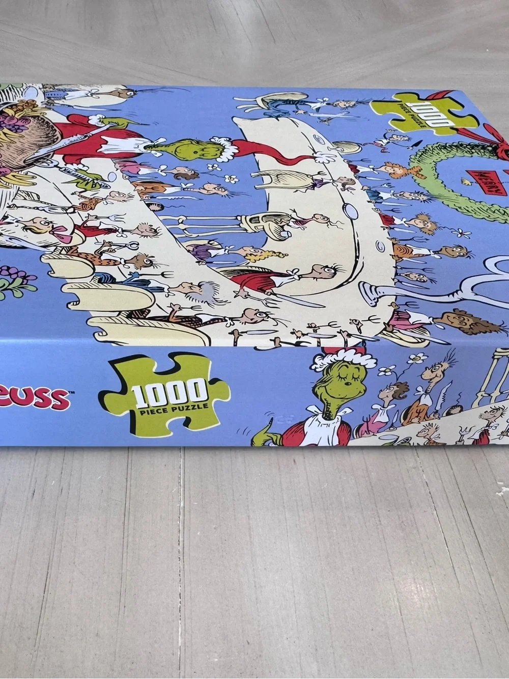 Dr. Seuss The Grinch Feast 1000 Piece Jigsaw Puzzle – Brand New in Box